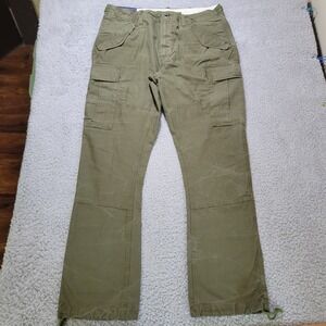 Polo Ralph Lauren Cargo Pants 38x30 Slim Distressed Utility Surplus Paratrooper